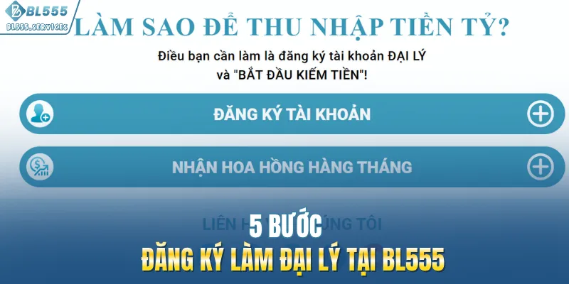 5 bước đăng ký làm đại lý tại BL555