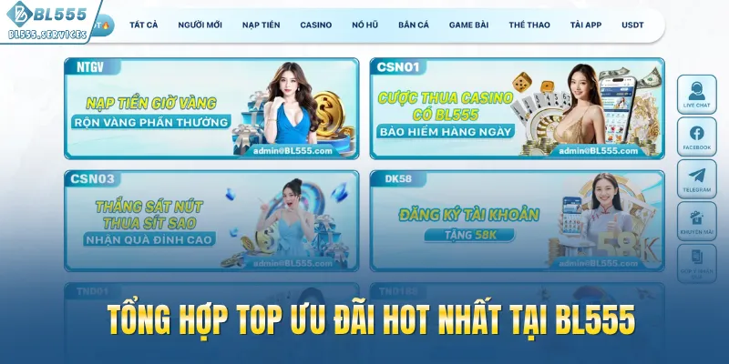 Tổng hợp top ưu đãi hot nhất dành cho thành viên mới